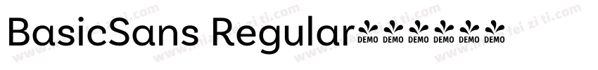 BasicSans Regular字体转换